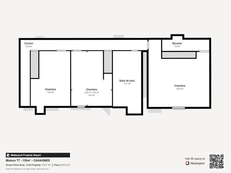 Maison - 150 m² - 8 pièces