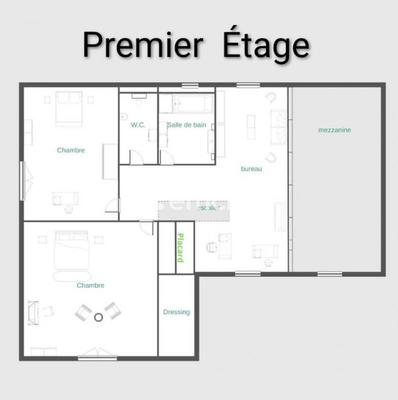 Maison - 210 m² - 7 pièces