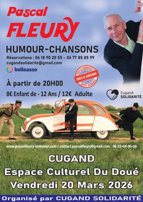 "Rires avant tout" spectacle Music'hall avec Pascal Fleury