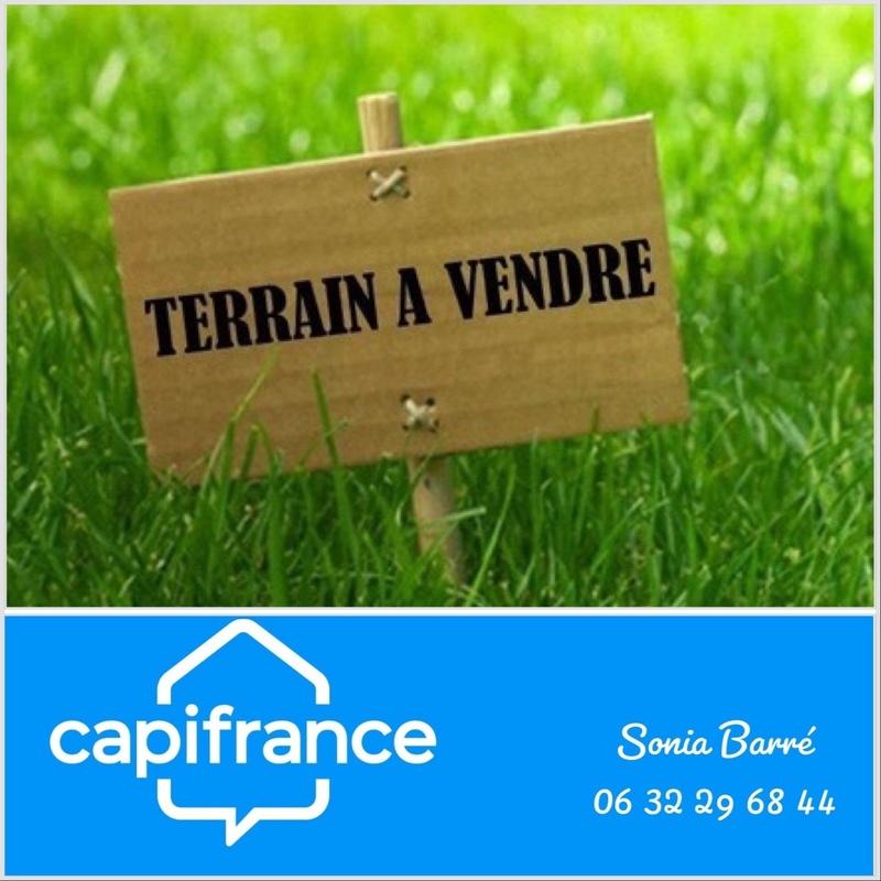 Terrain constructible - 830 m²