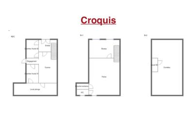 Local commercial - 125 m² - 3 pièces