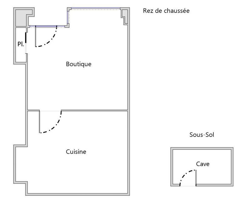 Local commercial - 19 m²