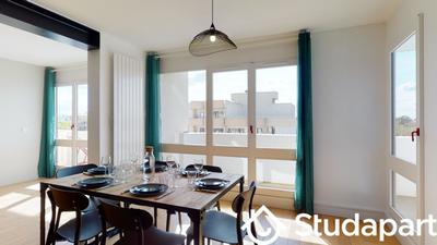 Chambre - 10 m² - 1 pièce