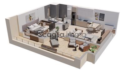 Appartement - 49 m² - 2 pièces