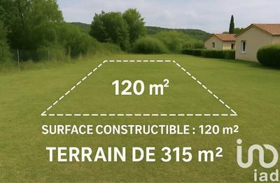 Terrain - 315 m²