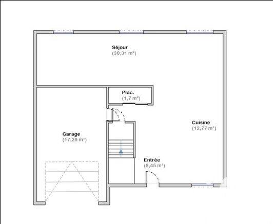 Maison - 105 m² - 6 pièces