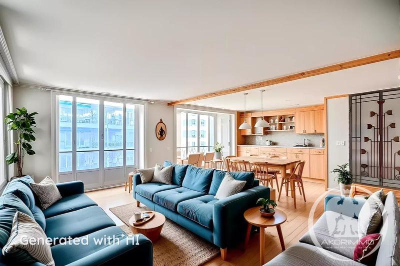 Appartement - 73 m² - 2 pièces