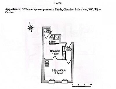 Immeuble - 118 m² - 7 pièces