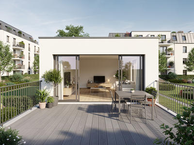 Appartement - 93 m² - 4 pièces