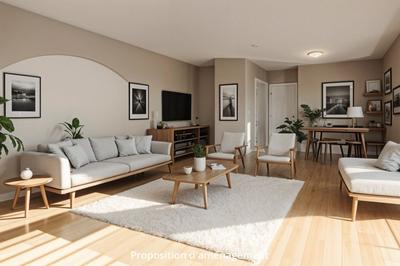 Appartement - 72 m² - 3 pièces