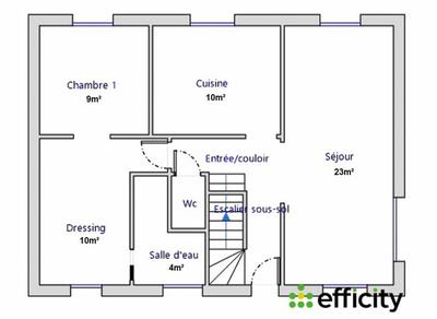 Maison - 110 m² - 4 pièces