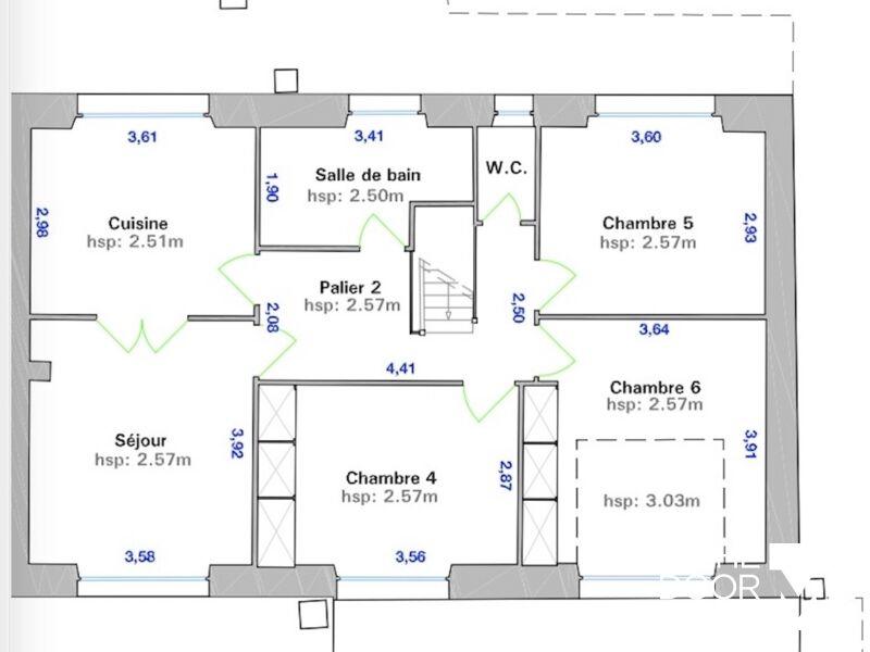 Maison - 172 m² - 13 pièces