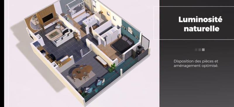 Appartement - 41 m² - 2 pièces