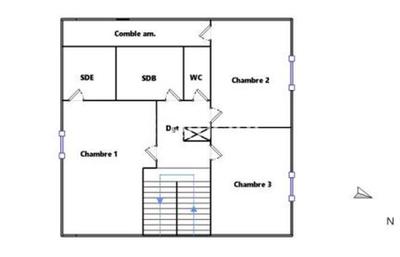 Maison - 100 m² - 4 pièces