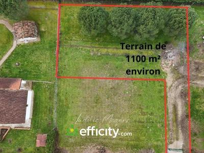 Terrain - 1 100 m²