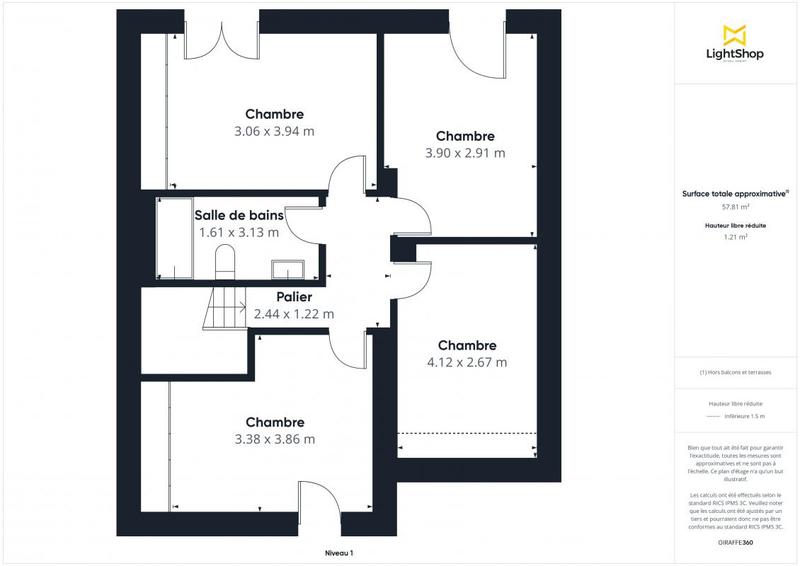 Maison - 112 m² - 5 pièces
