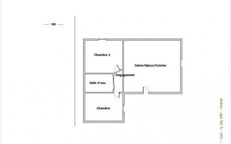 Appartement - 45 m² - 3 pièces