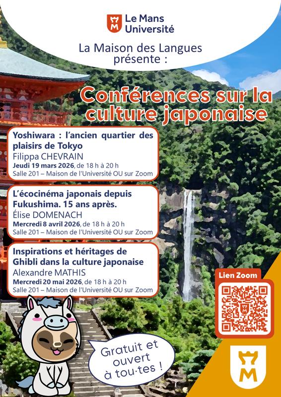 Conférence sur le Japon - Avril 2026 - l’écocinéma japonais depuis Fukushima. 15 ans après