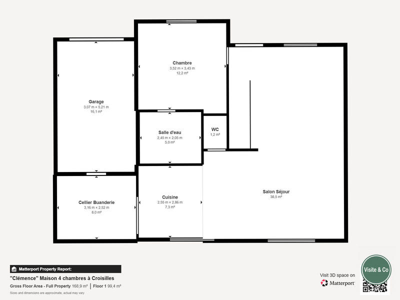 Maison - 113 m² - 6 pièces