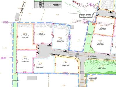 Terrain constructible - 699 m²