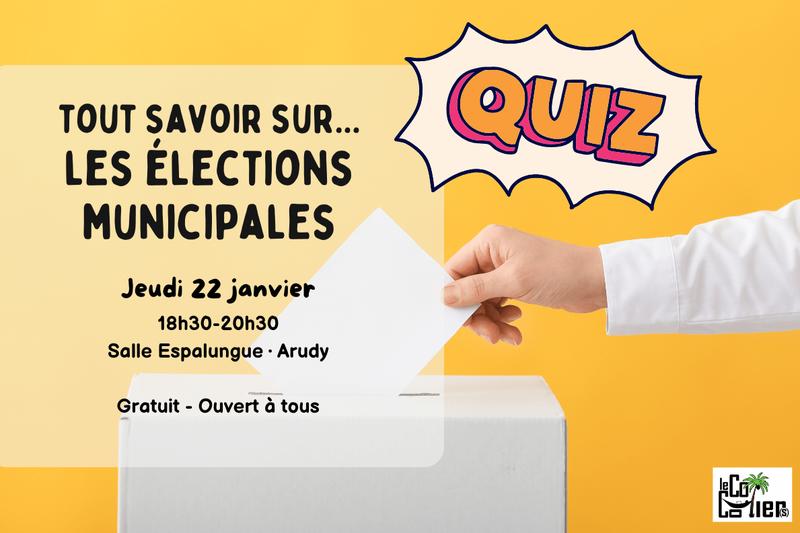 Soirée quiz Party ! : Que savez-vous sur les élections municipales ?