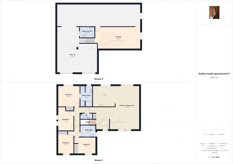 Maison - 150 m² - 6 pièces