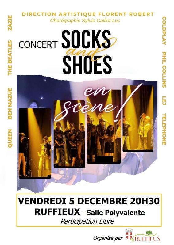 Concert Socks and Shoes &quot;En Scène !&quot; à Ruffieux