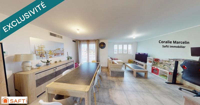 Appartement - 65 m² - 3 pièces