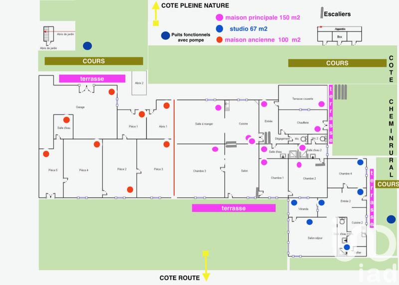 Maison - 216 m² - 6 pièces