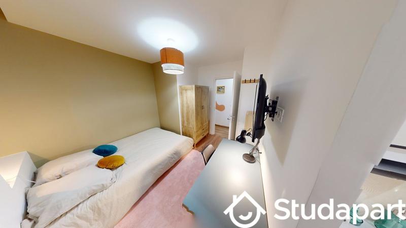 Chambre - 10 m² - 1 pièce