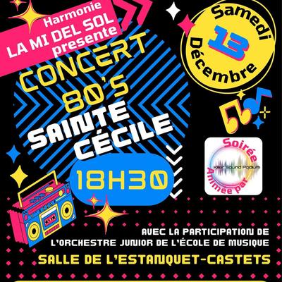 Concert de la Ste Cécile 80's