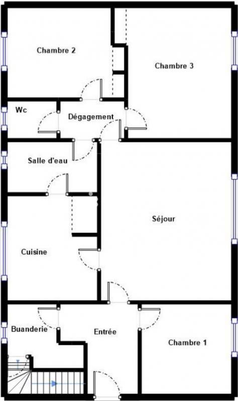 Maison - 75 m² - 4 pièces