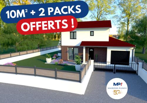 Maison - 90 m² - 4 pièces