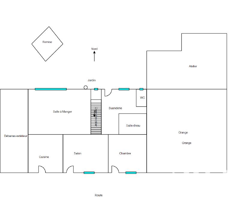 Maison de village - 155 m² - 10 pièces