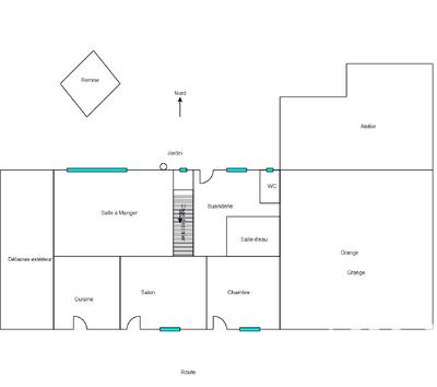 Maison de village - 155 m² - 10 pièces