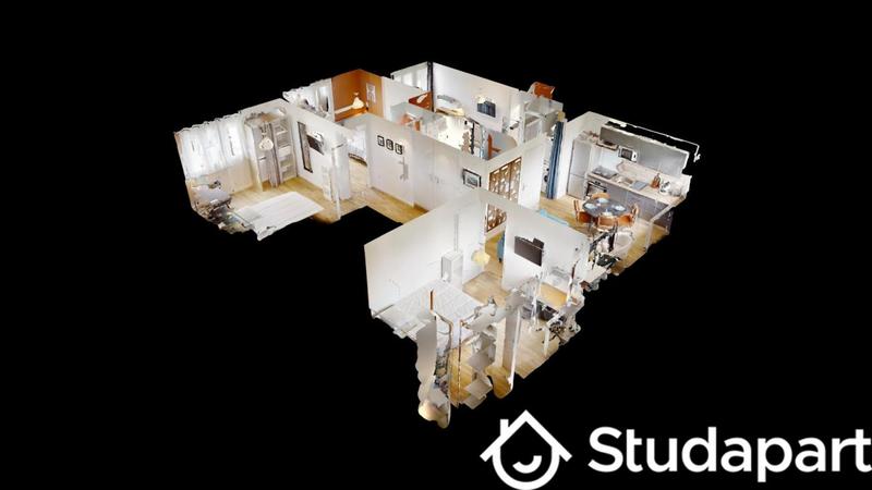 Chambre - 11 m² - 1 pièce