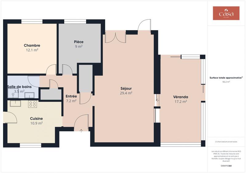 Maison - 113 m² - 5 pièces