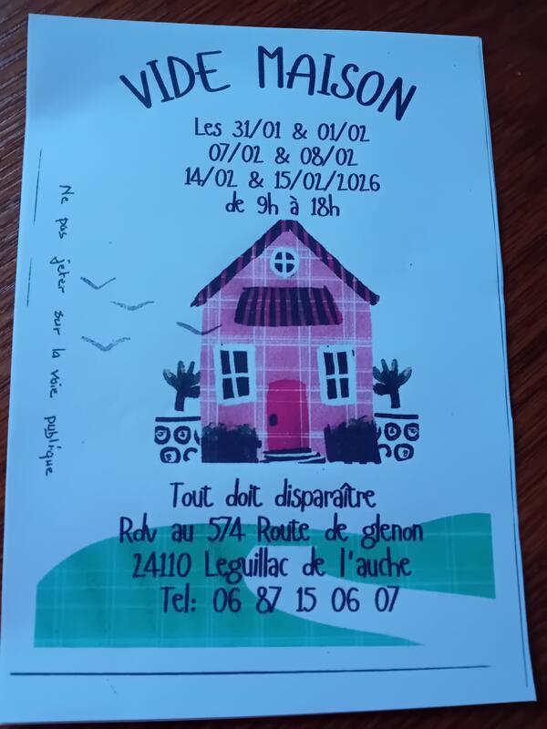 Vide maison (déménagement)