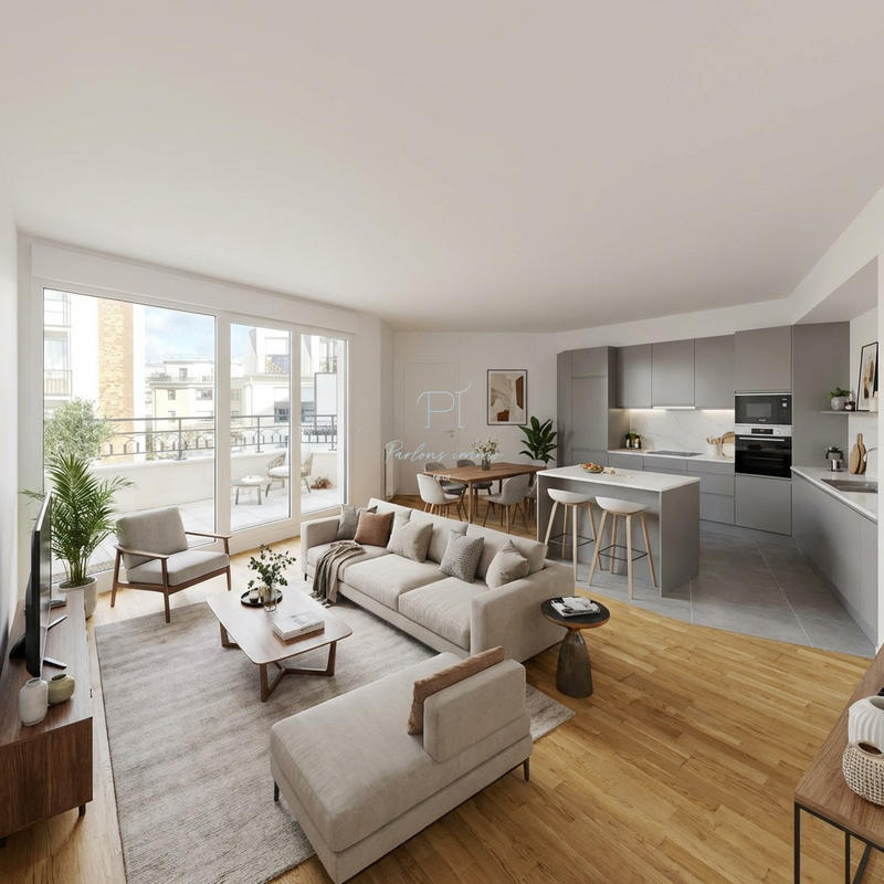 Appartement - 46 m² - 2 pièces