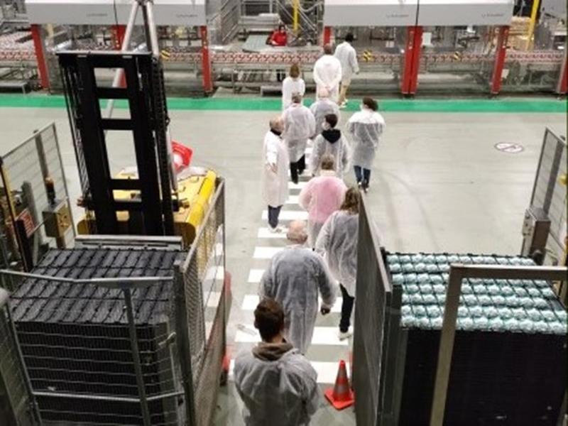 Visite du jeudi soir à Normandise Pet food à Vire Normandie