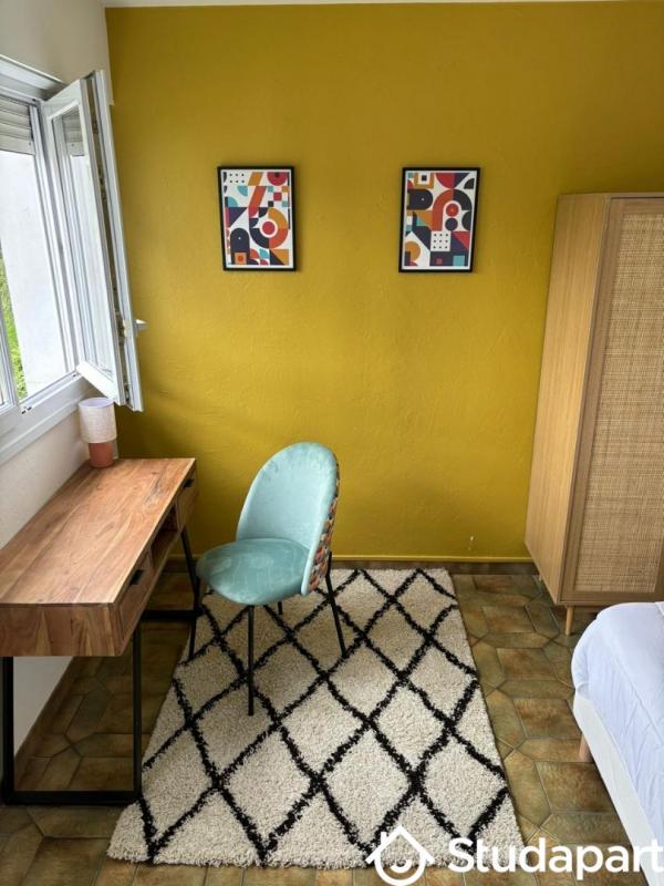 Chambre - 9 m² - 1 pièce