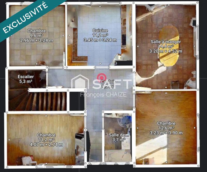 Maison - 130 m² - 6 pièces