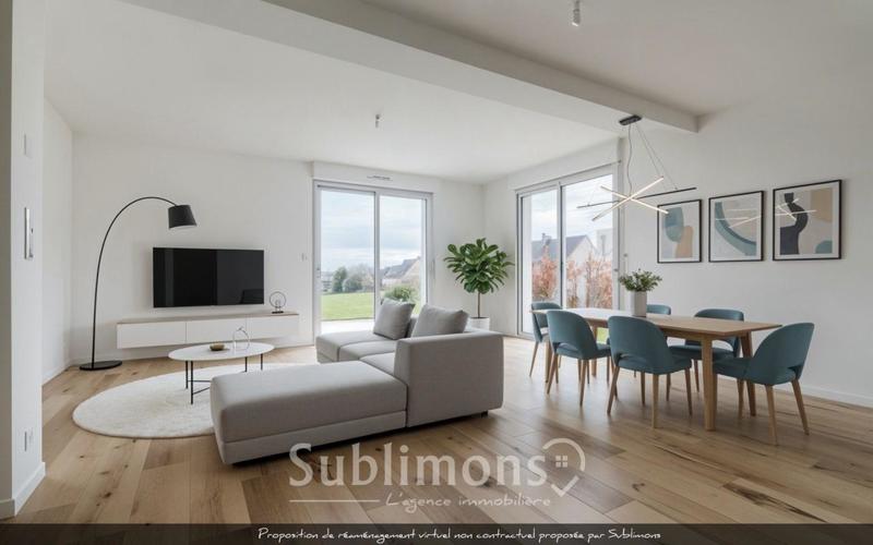 Maison - 124 m² - 6 pièces