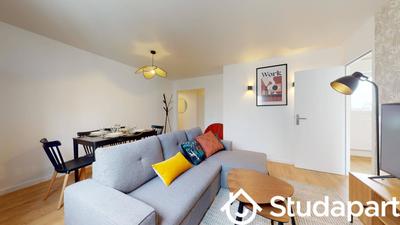 Chambre - 11 m² - 1 pièce