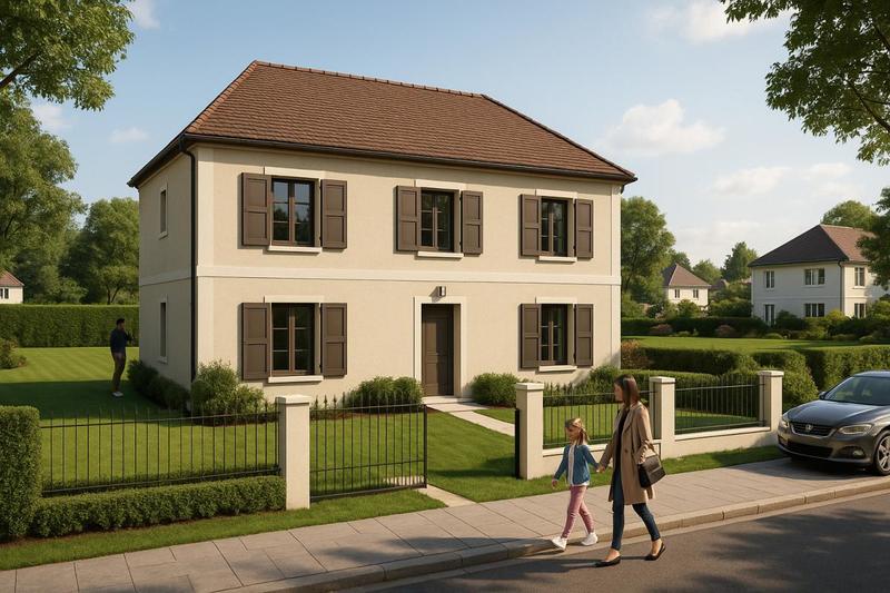 Maison - 140 m² - 6 pièces