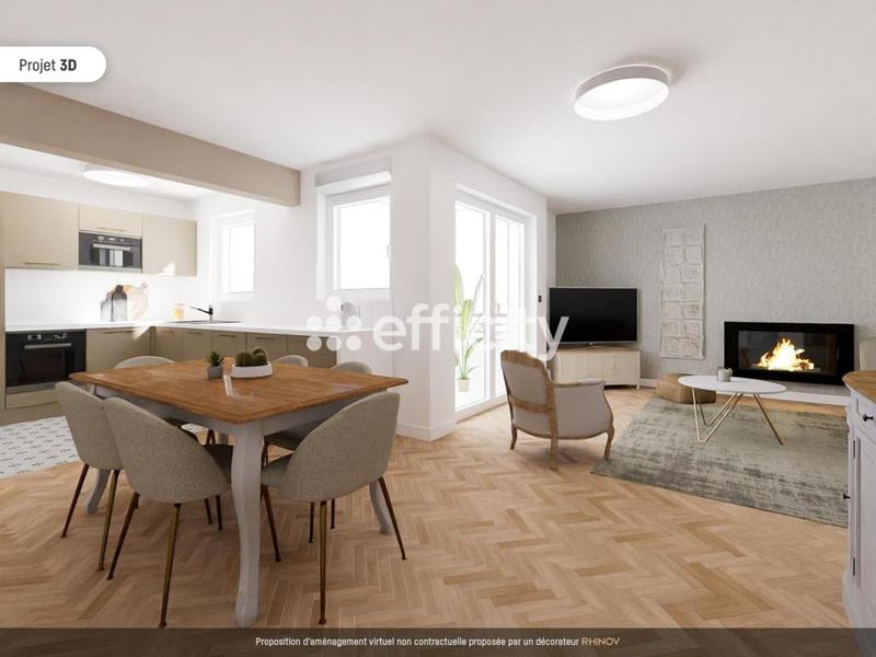 Appartement - 94 m² - 4 pièces