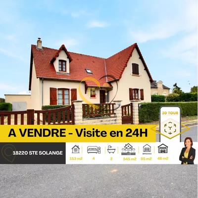 Maison - 153 m² - 5 pièces