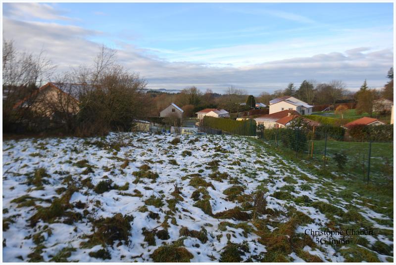 Terrain constructible - 725 m²