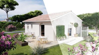 Maison - 70 m² - 4 pièces