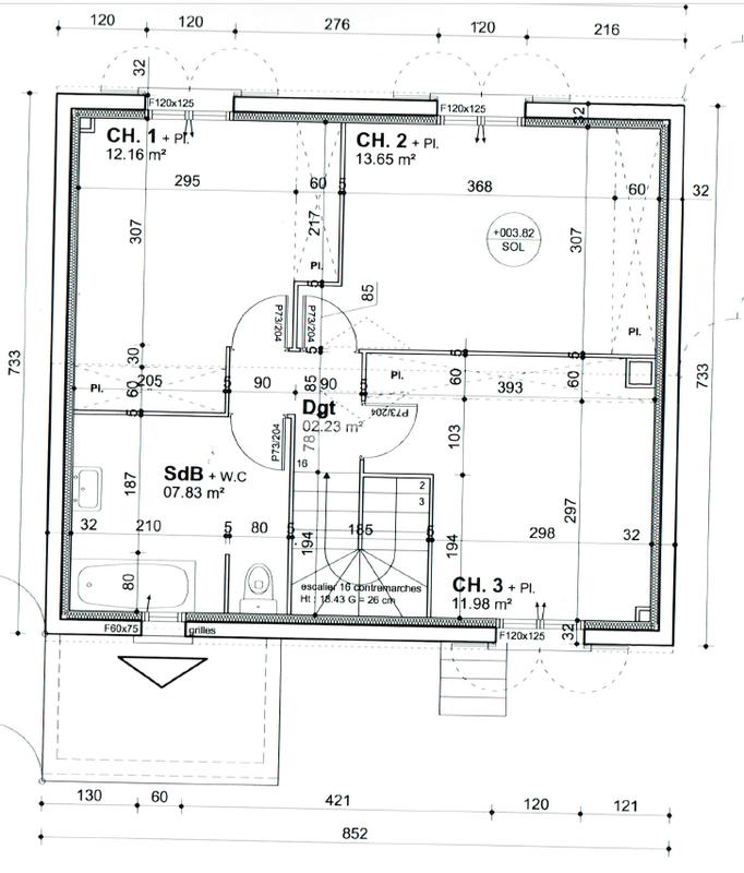 Maison - 87 m² - 4 pièces